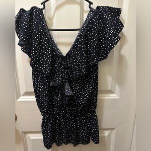 Cute Poka dots shirt.